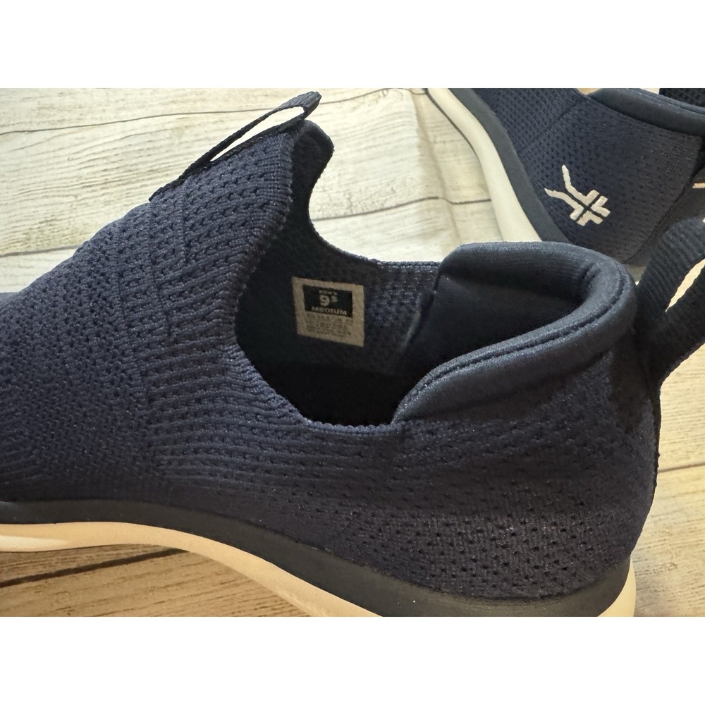 Mens Kuru Atom Slip-On Dark Blue Athletic Running Walking Shoes Sneakers 9.5 M - Picture 6 of 7